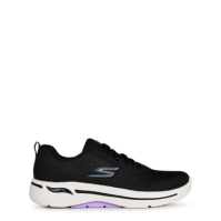 Adidasi Skechers Go Walk Ghete Arch Fit Engineered plasa La pentru femei negru mov