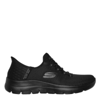 Adidasi SKECHERS SLIP-INS : Summits - Diamond Dream triple negru