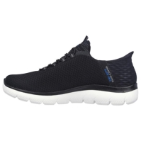 Adidasi SKECHERS SLIP-INS : Summits - High Range negru alb