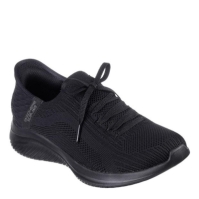 Adidasi SKECHERS SLIP-INS Ultra Flex 3.0 - Brilliant triple negru