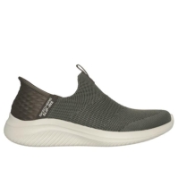 Adidasi SKECHERS SLIP-INS : Ultra Flex 3.0 - Cozy Streak oliv