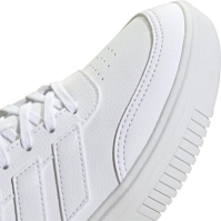 Adidasi sport adidas Courtblock triple alb