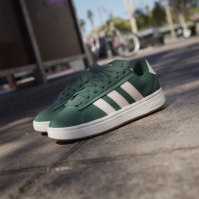 Adidasi sport adidas Grand Court Alpha 00s Low-Top pentru femei verde roz gum