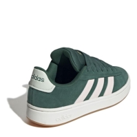 Adidasi sport adidas Grand Court Alpha 00s Low-Top pentru femei verde roz gum