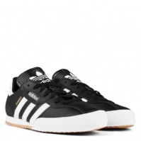 Adidasi sport adidas Samba Super pentru Barbati negru alb