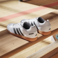 Adidasi sport adidas Spezial Light Handbal pentru adulti alb gum