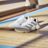 Adidasi sport adidas Stabil 16 Handbal pentru femei alb argintiu