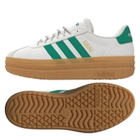 Adidasi sport adidas VL Court Bold pentru femei alb verde gum