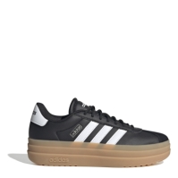 Adidasi sport adidas VL Court Bold pentru femei negru alb gum