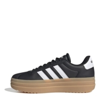 Adidasi sport adidas VL Court Bold pentru femei negru alb gum