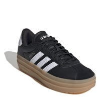 Adidasi sport adidas VL Court Bold pentru femei negru alb gum