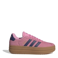 Adidasi sport adidas VL Court Bold pentru femei roz bleumarin gum