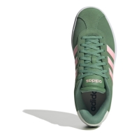 Adidasi sport adidas VL Court Bold pentru femei verde roz