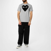 Adidasi sport COMME DES GARCONS PLAY Chuck Logo Low gri