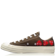 Adidasi sport COMME DES GARCONS PLAY X Converse Chuck Taylor Low Top kaki