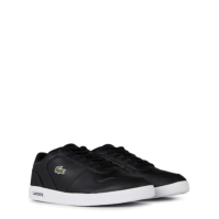 Adidasi sport Lacoste Lace-Up Logo negru alb