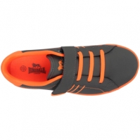 Adidasi sport Lonsdale Oval pentru Copii gri portocaliu