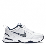 Adidasi sport Nike Air Monarch IV pentru Barbati alb argintiu