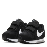 Adidasi sport Nike MD Runner 2 baietei negru alb