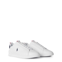 Adidasi sport Polo Ralph Lauren Heritage II Court alb bleumarin rosu