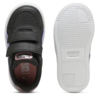 Adidasi sport Puma Carina Street V Inf Low-Top pentru fete negru mov