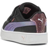 Adidasi sport Puma Carina Street V Inf Low-Top pentru fete negru mov