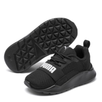 Adidasi sport Puma Wired baietei negru alb