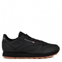 Adidasi sport Reebok clasic din piele pentru Barbati negru gum