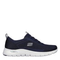 Adidasi sport Skechers Arch Fit Vista - Gleaming Low-Top pentru femei bleumarin