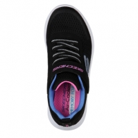 Adidasi sport Skechers Dyna Tread pentru Copii negru roz