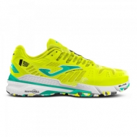 Adidasi tenis Joma 2209 lamaie Fluor turcoaz pentru Femei galben fosforescent