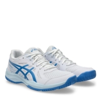 Asics Upcourt 6 Netball Shoes pentru femei alb albastru