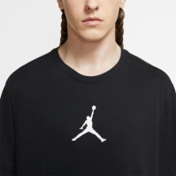 Air Jordan Jumpman maneca scurta Crew pentru Barbati negru alb