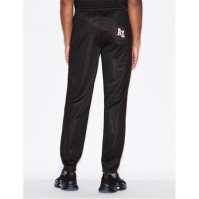 Armani Exchange AX cuffjog con stri pentru barbati negru