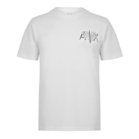 ARMANI EXCHANGE AX Silm Fit Tee pentru barbati alb