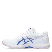 Asics Gel Netburner Academy 9 Netball Shoes alb albastru inchis