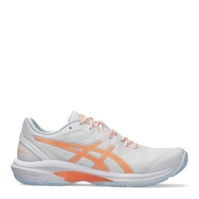 Asics Netburner Shield FF Netball Shoes pentru femei alb gri