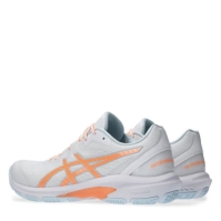 Asics Netburner Shield FF Netball Shoes pentru femei alb gri