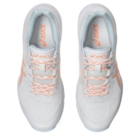 Asics Netburner Shield FF Netball Shoes pentru femei alb gri