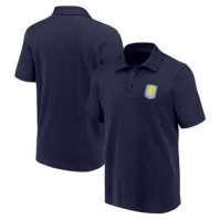 Aston Villa FC Crest Polo pentru Barbati bleumarin