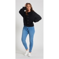 Be You You Crew Cardi pentru femei negru