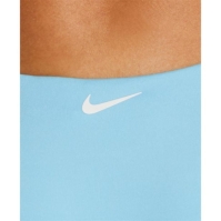 Bikini cu talie inalta Nike cu doua fete pentru femei albastru