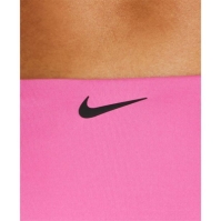 Bikini cu talie inalta Nike cu doua fete pentru femei playful roz