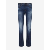 Blugi Armani Exchange J13 Slim albastru denim