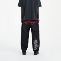 Blugi Ed Hardy Ed Dragon pentru barbati negru