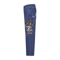 Blugi Ed Hardy Ed Skull pentru barbati albastru