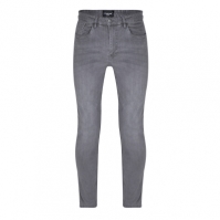 Blugi Firetrap Skinny pentru Barbati gri carbune