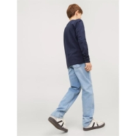 Blugi Jack and Jones Clark 702 pentru copii albastru denim