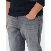 Blugi Only and Sons 7572 Dcc pentru barbati albastru gri denim