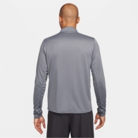 Bluza alergare maneca lunga Nike fermoar Core pentru Barbati gri